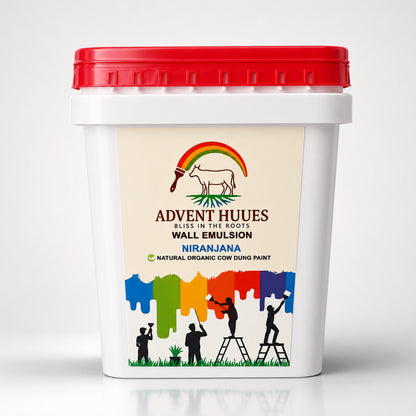 Advent Huues Niranjana Cow Dung Paint – Eco Wall Emulsion