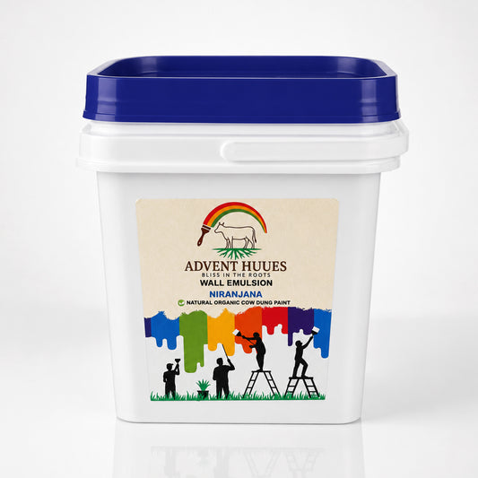 Advent Huues Niranjana Cow Dung Paint – Eco Wall Emulsion