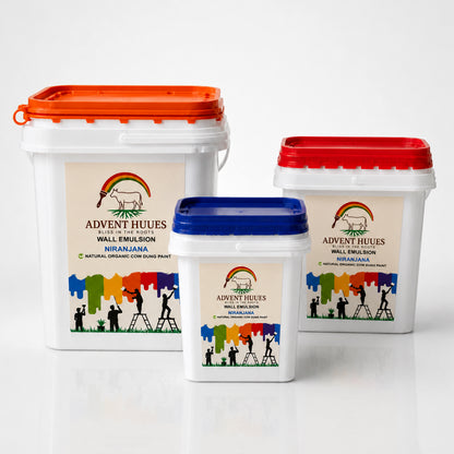 Advent Huues Niranjana Cow Dung Paint – Eco Wall Emulsion