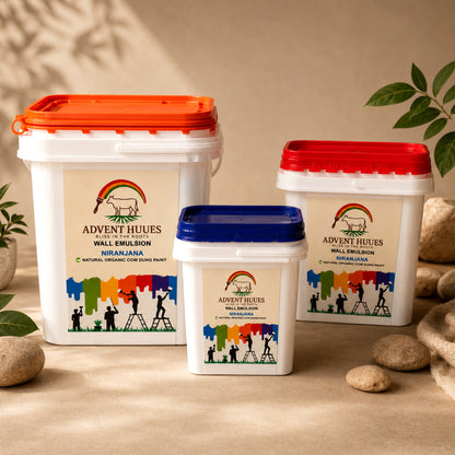 Advent Huues Niranjana Cow Dung Paint – Eco Wall Emulsion